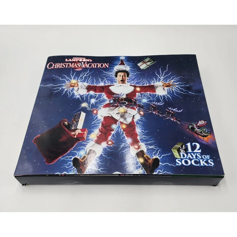 National Lampoons‎ Christmas Vacation 12 Days Of Socks Size 6-12